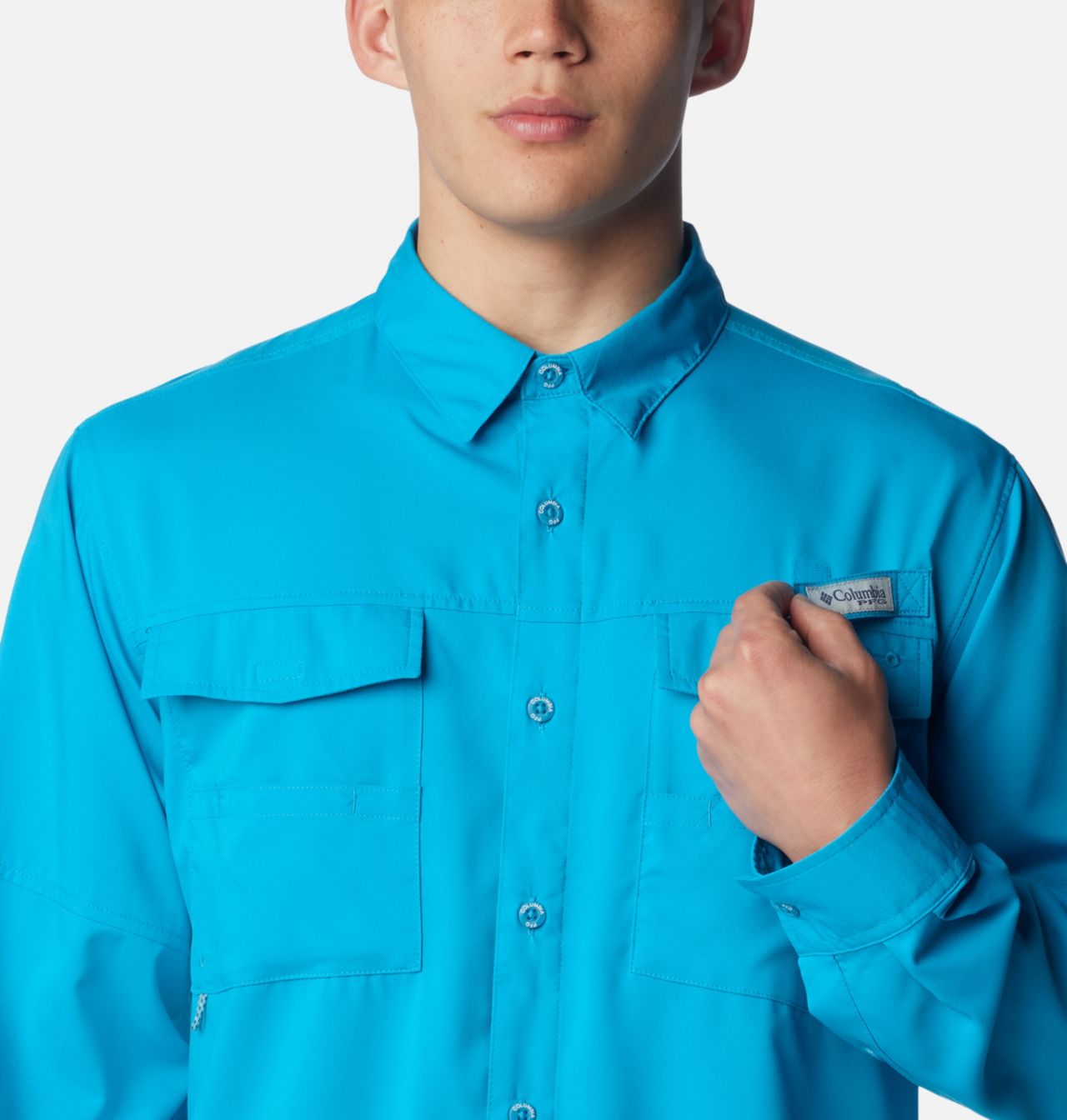 Men's PFG Blood and Guts™ IV Woven Long Sleeve Shirt 4