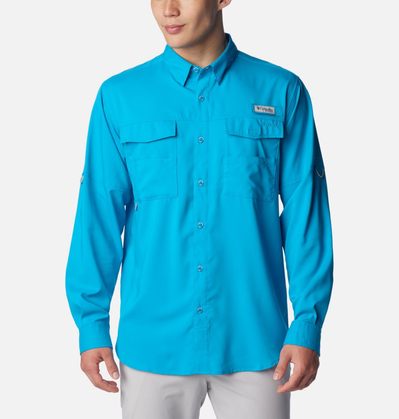 Men's PFG Blood and Guts™ IV Woven Long Sleeve Shirt 1