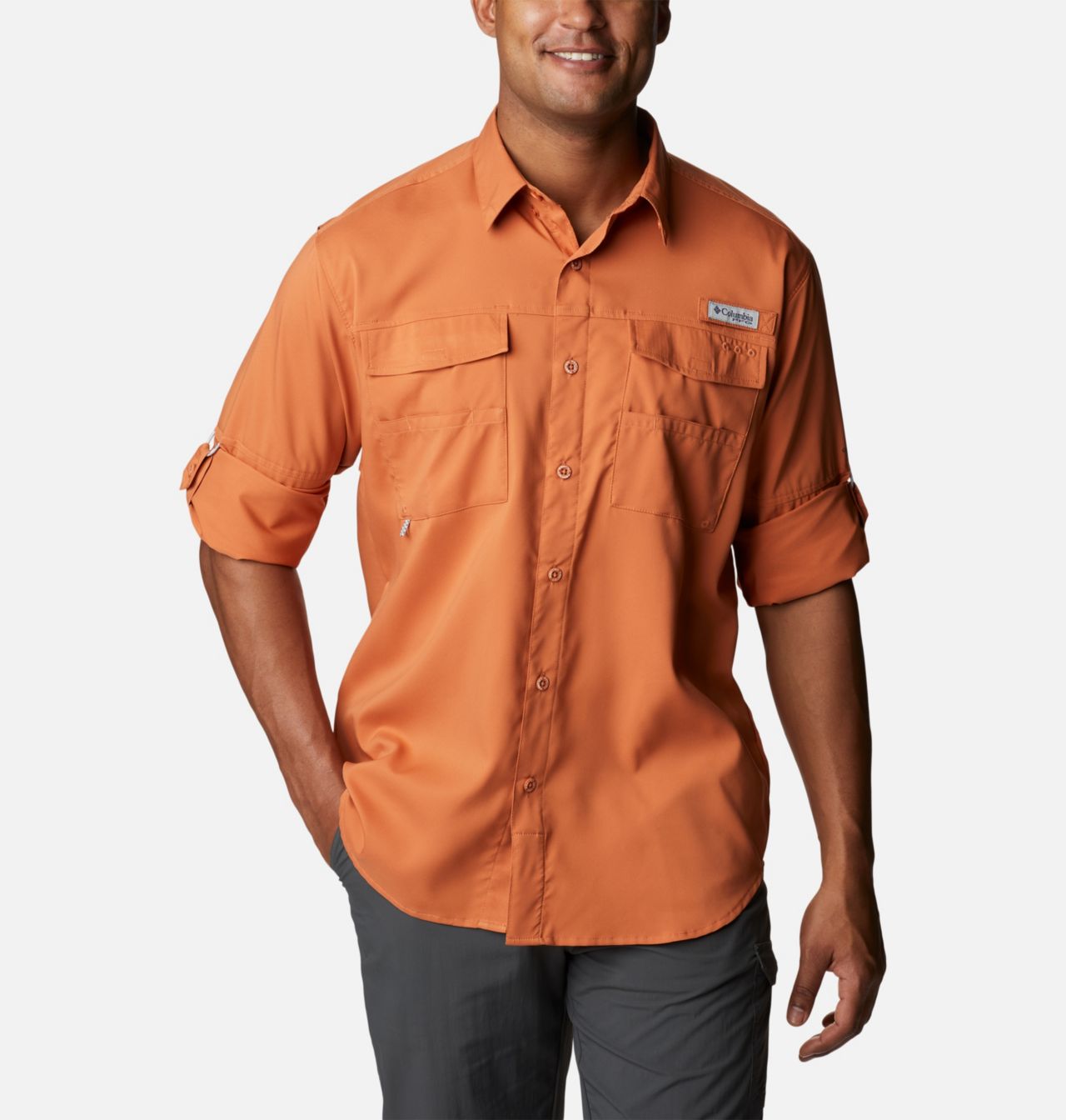 Men's PFG Blood and Guts™ IV Woven Long Sleeve Shirt 7