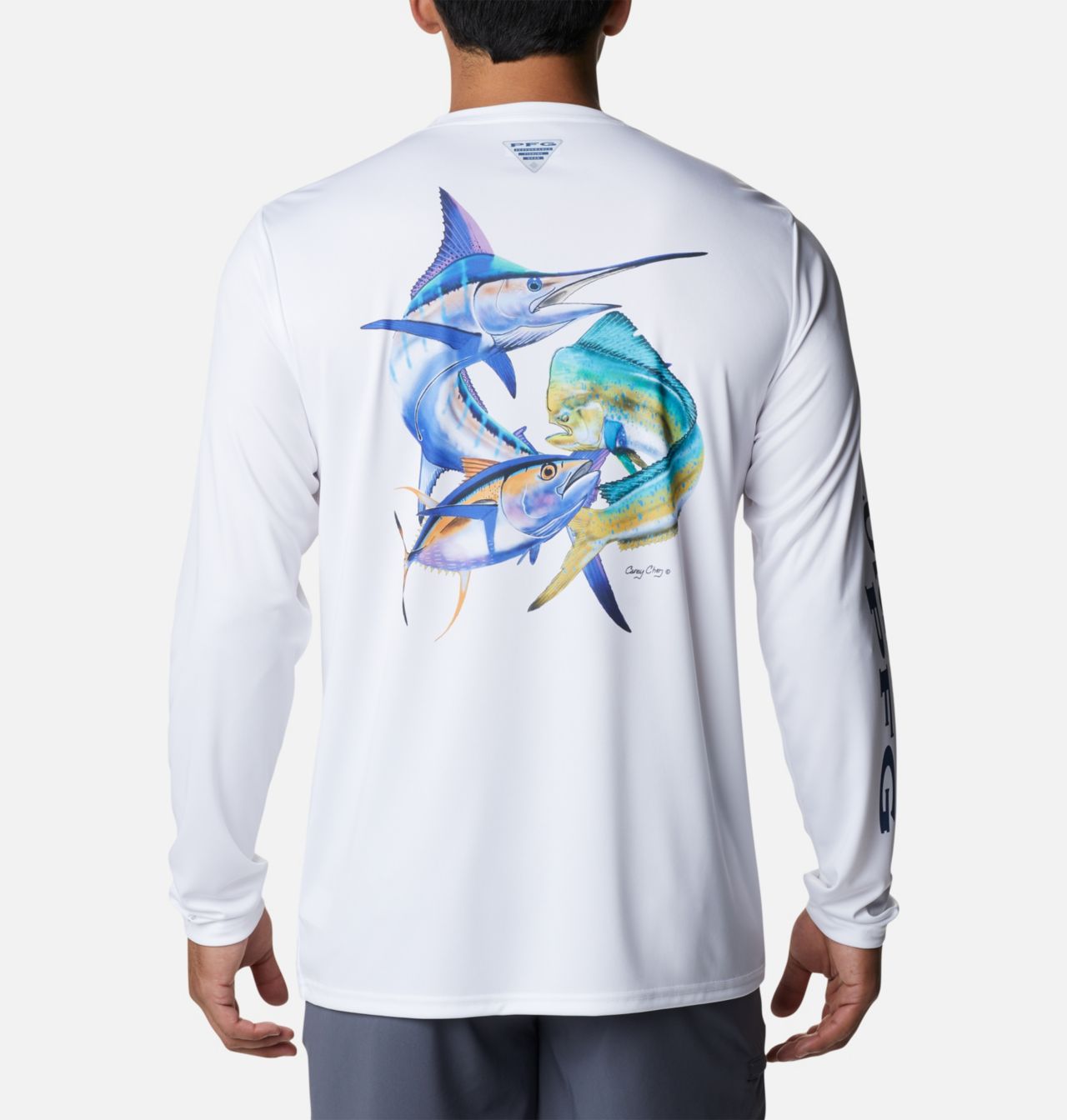 Men's PFG Terminal Tackle™ Carey Chen Long Sleeve Shirt 1