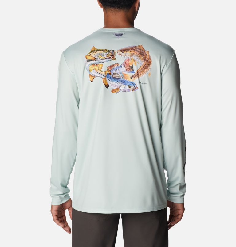 Columbia pfg long on sale sleeve fishing shirts