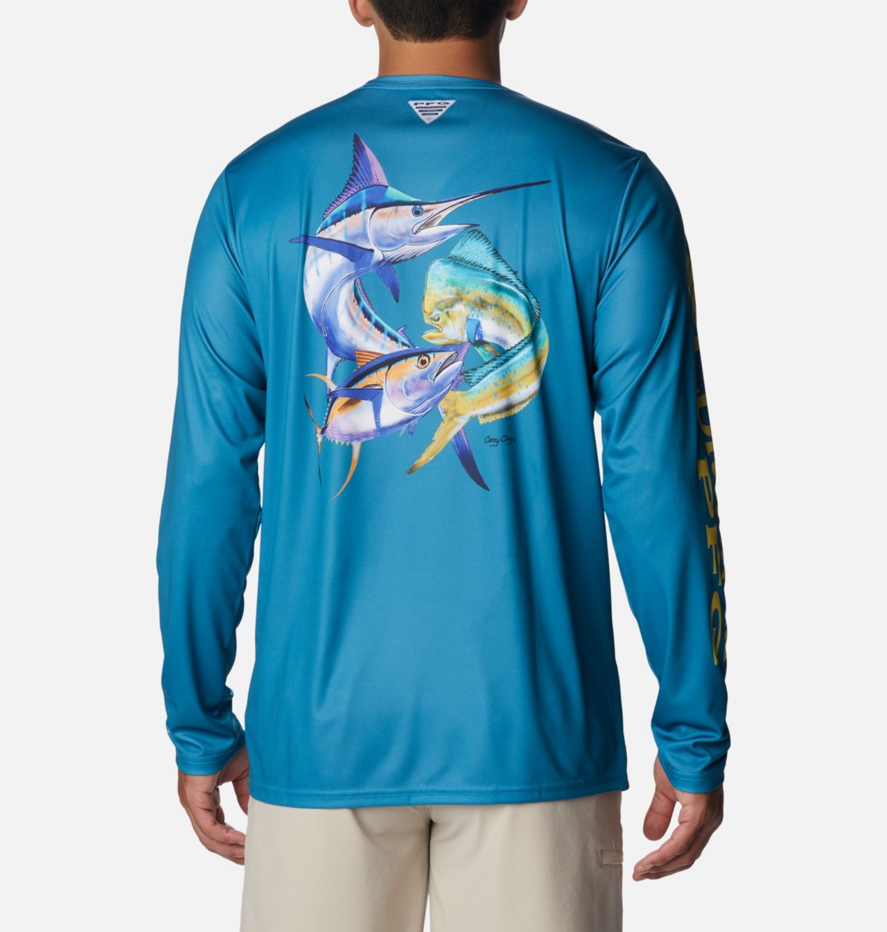 Men's PFG Terminal Tackle™ Carey Chen Long Sleeve Shirt 1