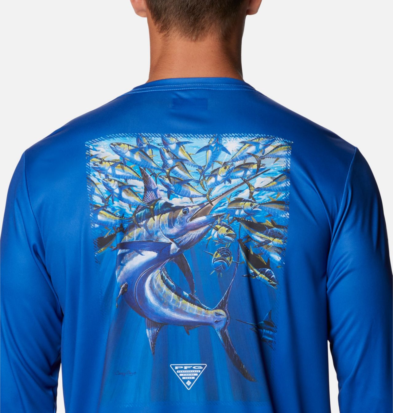 Men's PFG Terminal Tackle™ Carey Chen Long Sleeve Shirt 5