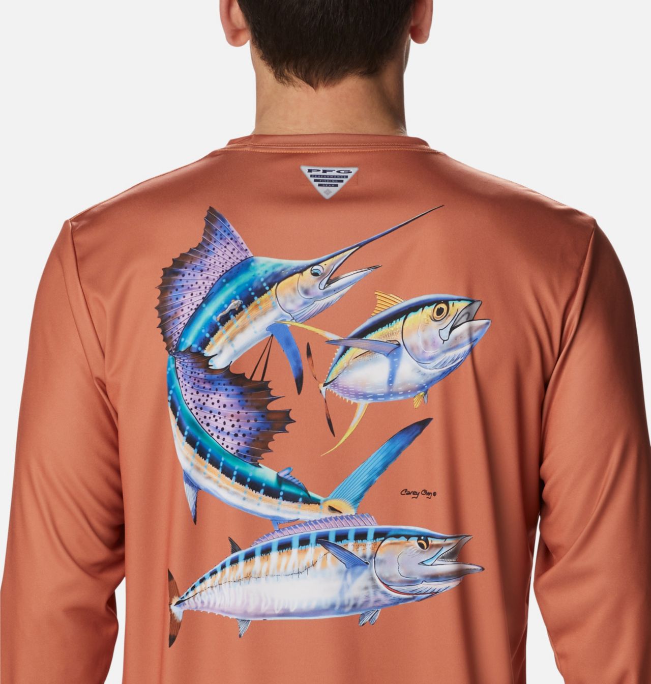 Men's PFG Terminal Tackle™ Carey Chen Long Sleeve Shirt 5