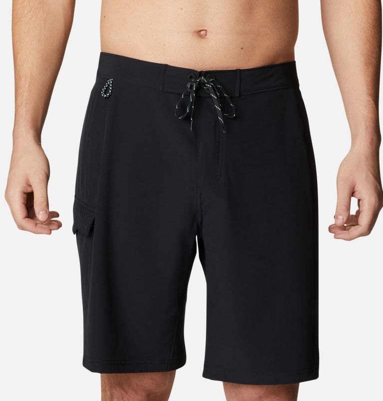 Men's PFG Terminal Tackle Board Shorts, Color: Black, Gulf Stream