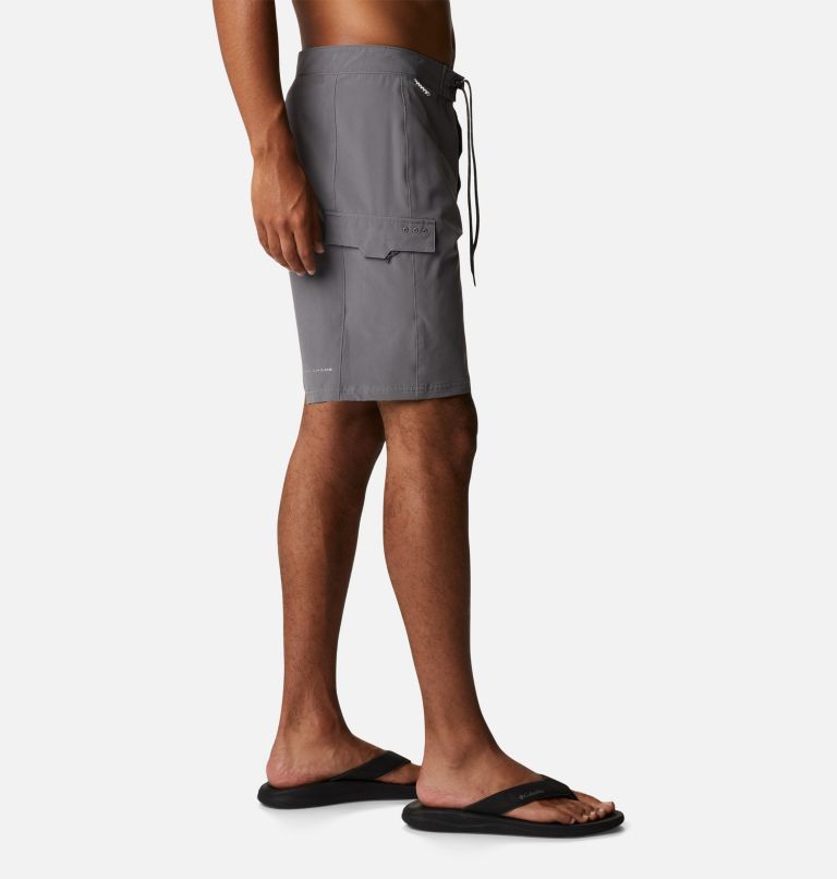 Thumbnail: Men's PFG Terminal Tackle Board Shorts, Color: City Grey, Cool Grey, image 3