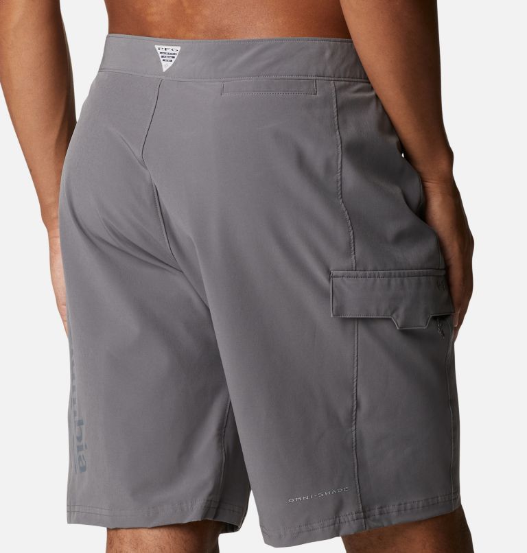 Men's PFG Terminal Tackle Board Shorts, Color: City Grey, Cool Grey, image 5