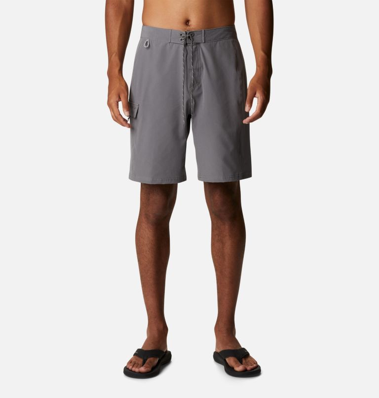 Thumbnail: Men's PFG Terminal Tackle Board Shorts, Color: City Grey, Cool Grey, image 1