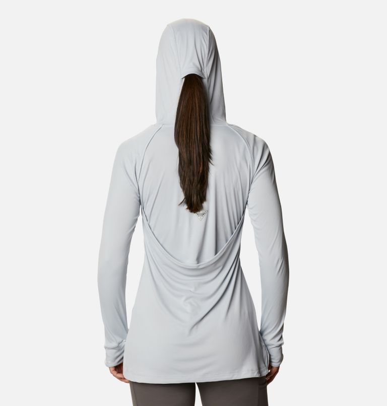 Women's PFG Respool Knit Hoodie, Color: Cirrus Grey, image 2