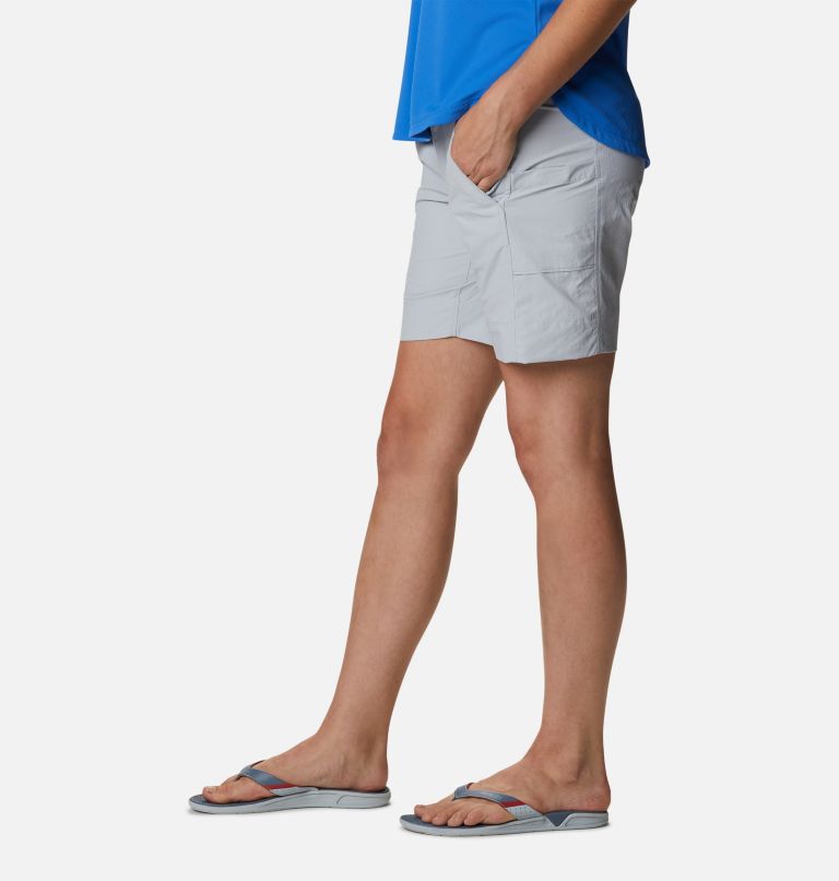 Thumbnail: Women's PFG Cast and Release Shorts, Color: Cirrus Grey, image 3