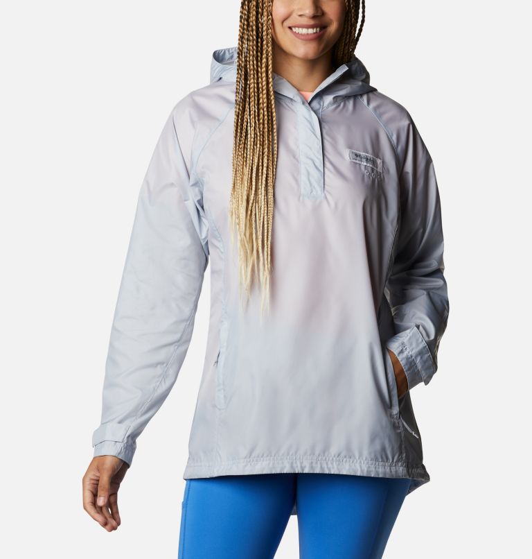 Manteau Tidal Spray II pour femme, Color: Cirrus Grey, White Logo, image 1