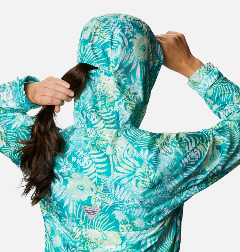 Manteau Tidal Spray II pour femme, Color: Tropic Water Batik Floral Print, image 6
