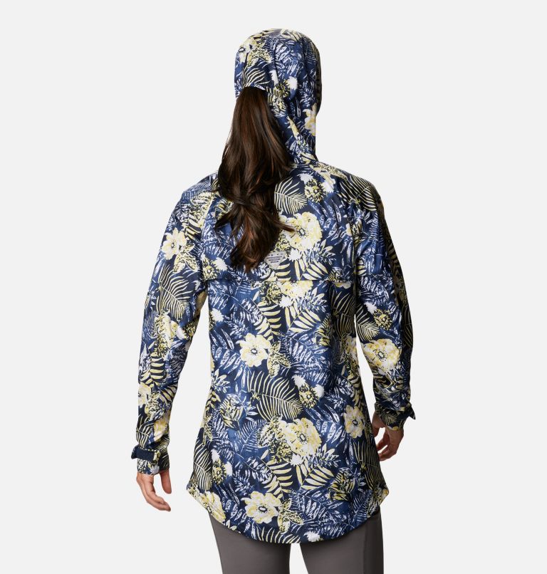 Manteau Tidal Spray II pour femme, Color: Collegiate Navy Batik Floral Print, image 2