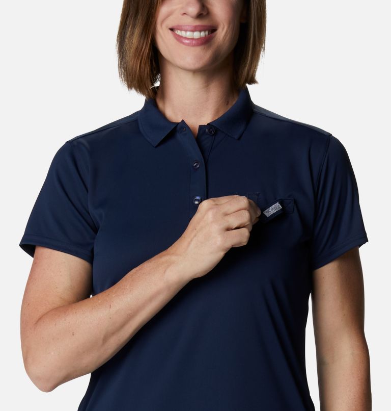 Robe polo Tidal Tee pour femme, Color: Collegiate Navy, image 4