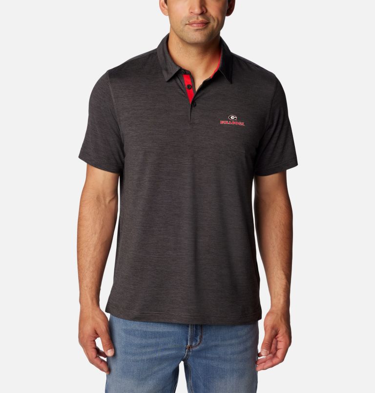 CLG Tech Trail Polo | 010 | L, Color: UGA - Black, image 1