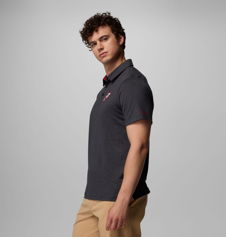 CLG Tech Trail Polo, Color: ARK - Black, image 4