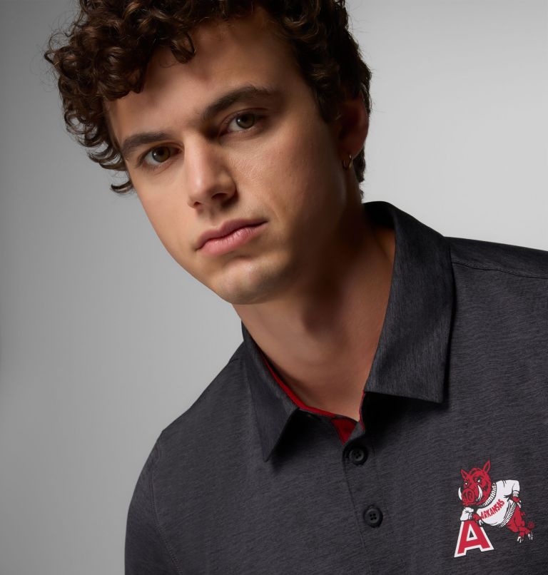 CLG Tech Trail Polo, Color: ARK - Black, image 5