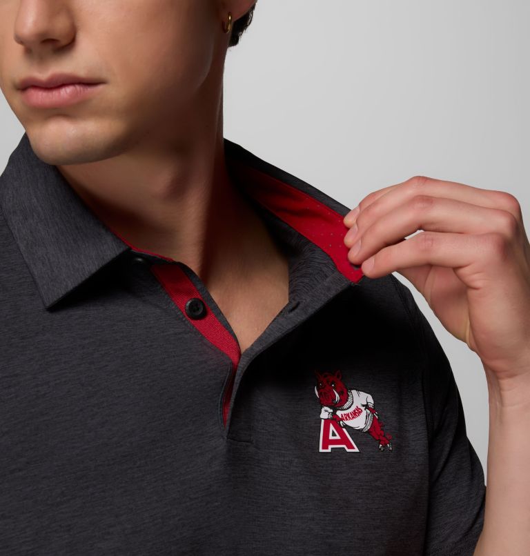 CLG Tech Trail Polo, Color: ARK - Black, image 6