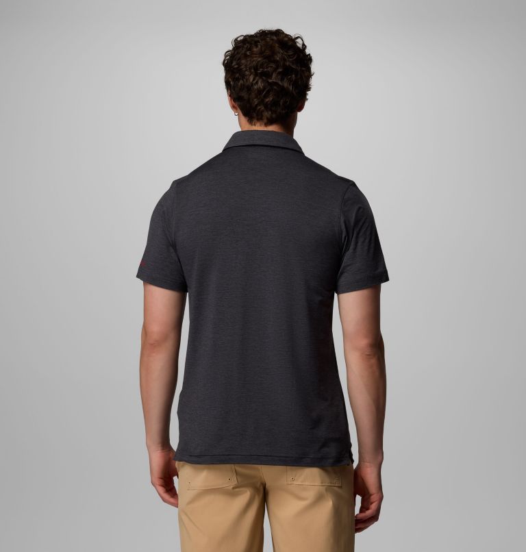 CLG Tech Trail Polo, Color: ARK - Black, image 3