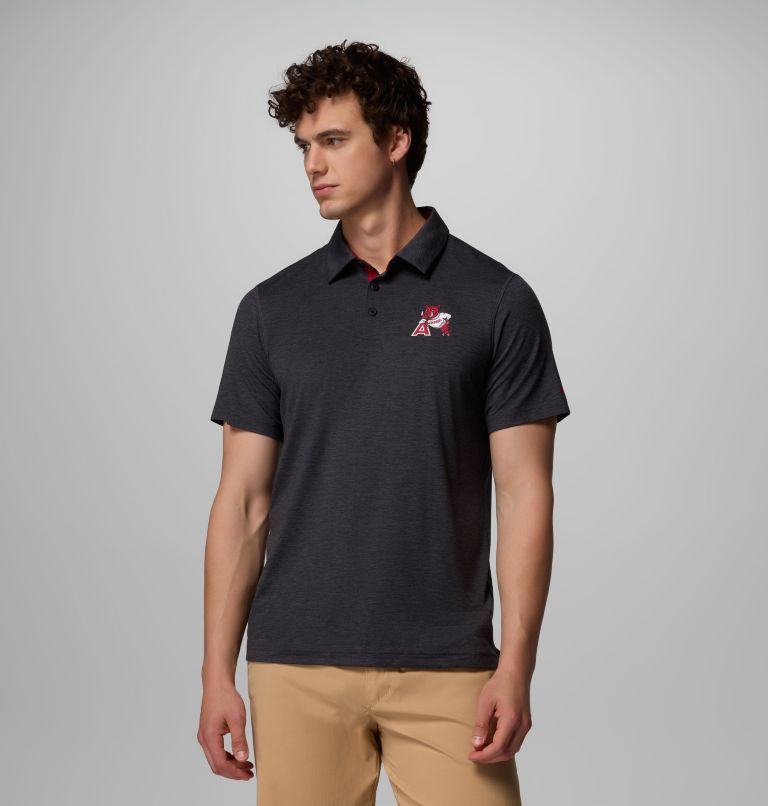 CLG Tech Trail Polo, Color: ARK - Black, image 1