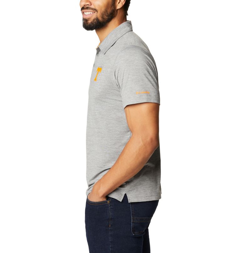 Men's Collegiate Tech Trail Polo - Tennessee, Color: UT - Charcoal, image 3