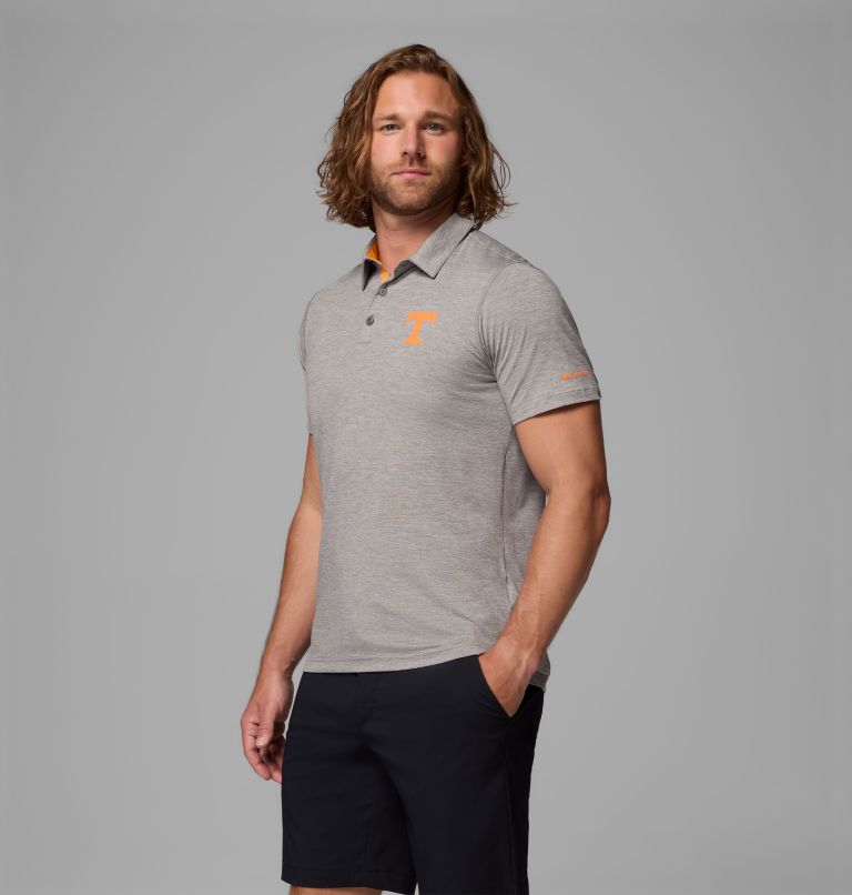 Men's Collegiate Tech Trail Polo - Tennessee, Color: UT - Charcoal, image 4