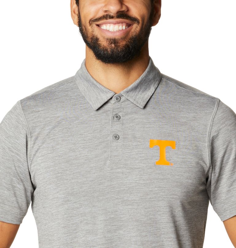 Thumbnail: Men's Collegiate Tech Trail Polo - Tennessee, Color: UT - Charcoal, image 4