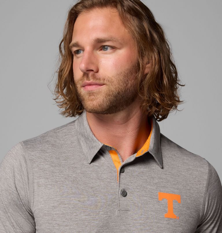 Men's Collegiate Tech Trail Polo - Tennessee, Color: UT - Charcoal, image 5