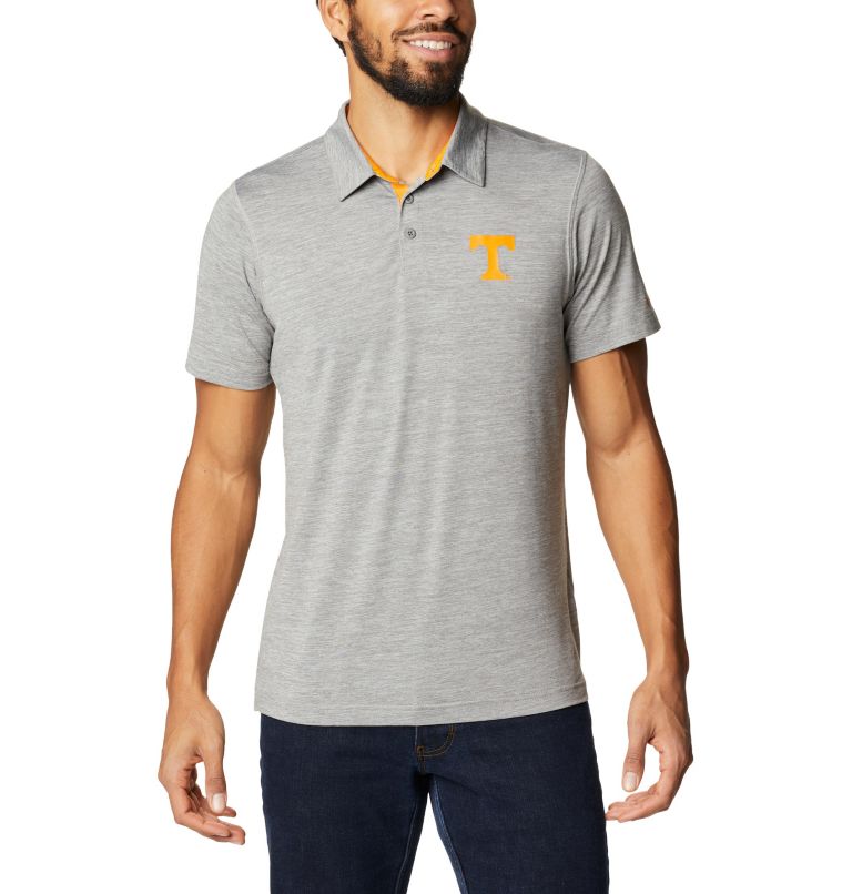 Thumbnail: Men's Collegiate Tech Trail Polo - Tennessee, Color: UT - Charcoal, image 1
