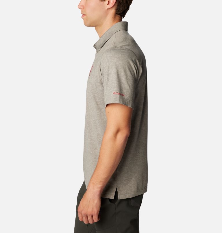 CLG Tech Trail Polo | 031 | L, Color: ALA - Charcoal, image 3