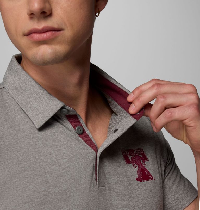 CLG Tech Trail Polo | 037 | M, Color: TAM - Charcoal, image 6