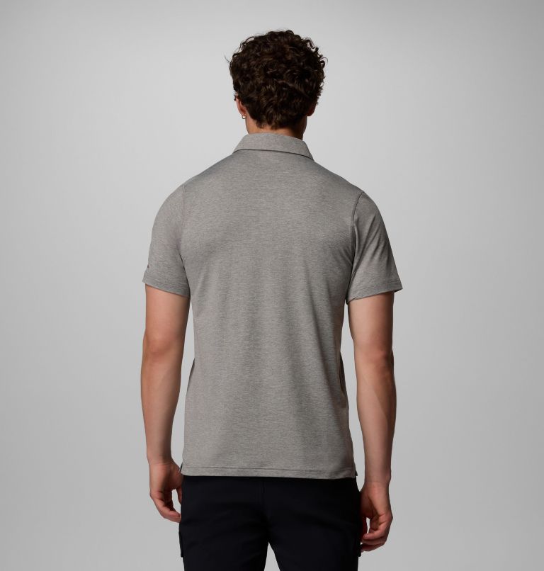CLG Tech Trail Polo | 037 | M, Color: TAM - Charcoal, image 3