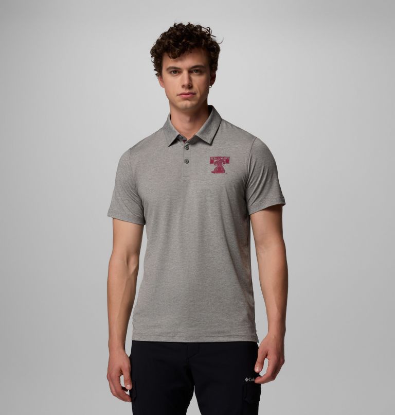 CLG Tech Trail Polo | 037 | M, Color: TAM - Charcoal, image 1