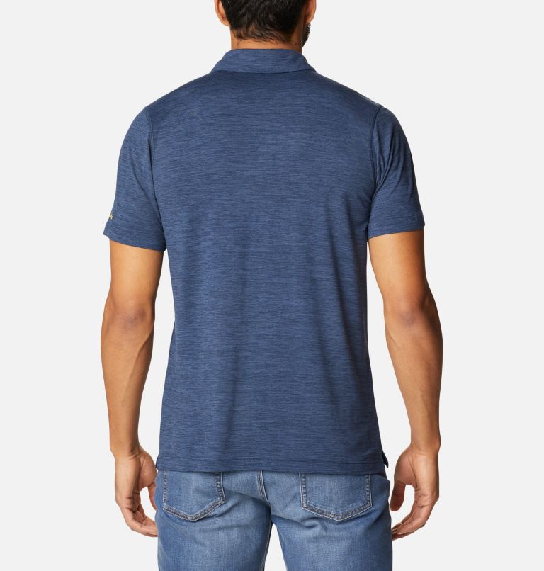 Men's Collegiate Tech Trail Polo - Michigan, Color: UM - Collegiate Navy, image 2