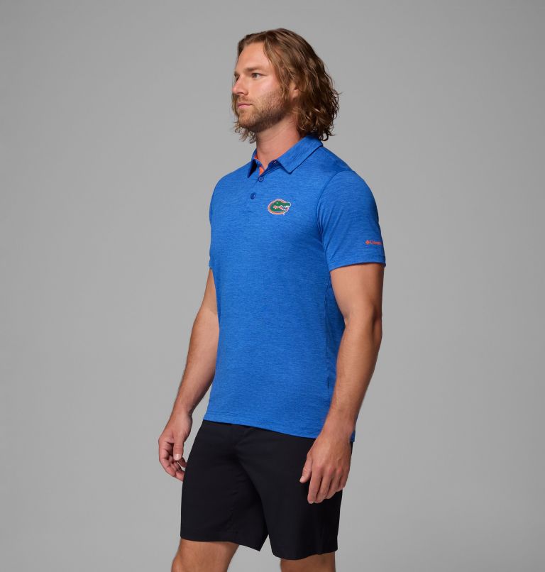 Men's Collegiate Tech Trail Polo - Florida, Color: FLA - Azul, image 4