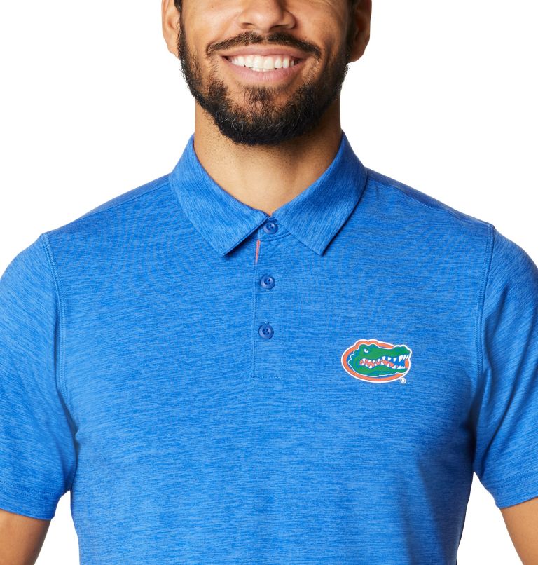 Men's Collegiate Tech Trail Polo - Florida, Color: FLA - Azul, image 4