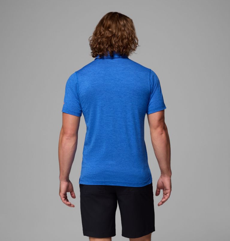 Men's Collegiate Tech Trail Polo - Florida, Color: FLA - Azul, image 3
