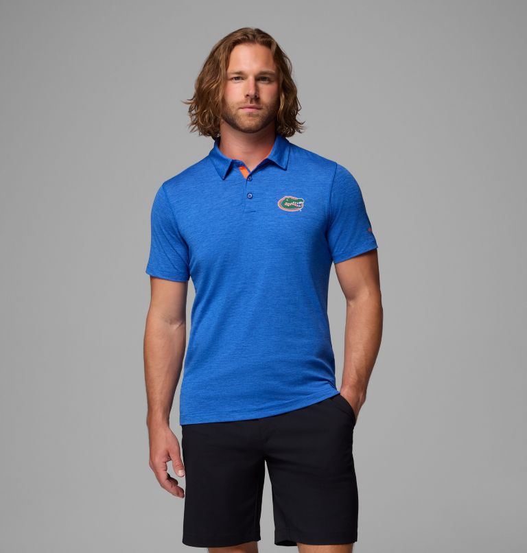 Men's Collegiate Tech Trail Polo - Florida, Color: FLA - Azul, image 1