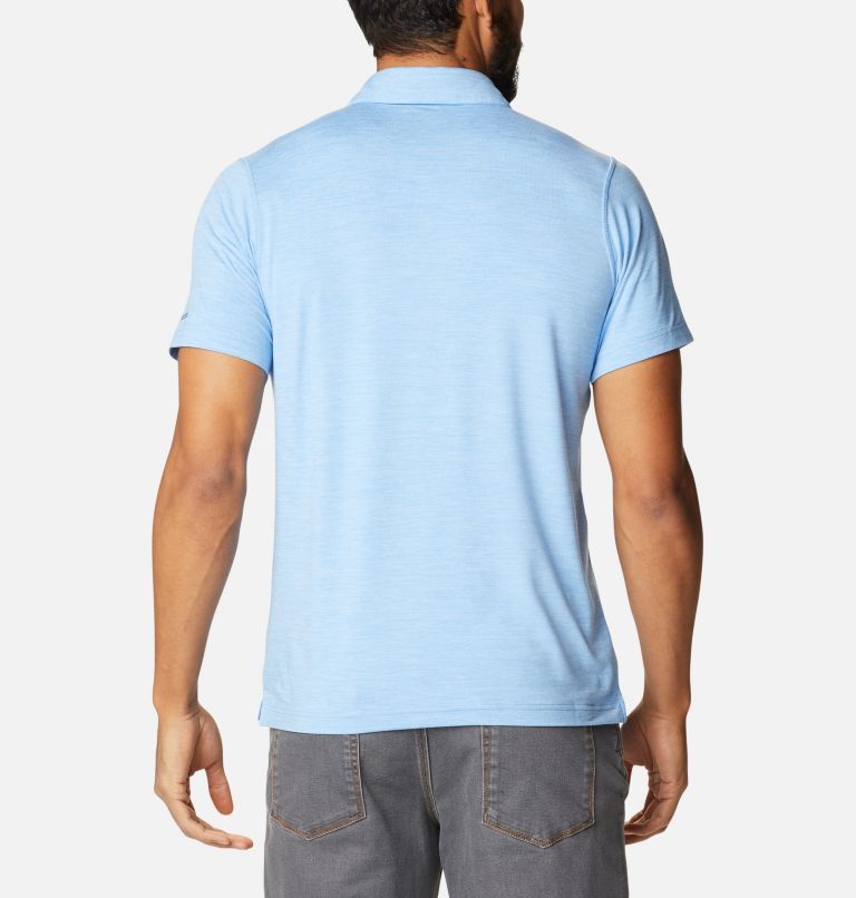 Men's Collegiate Tech Trail Polo - North Carolina, Color: NC - White Cap, image 2