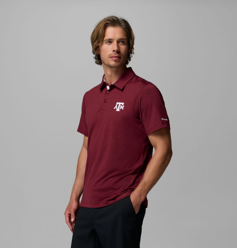 CLG Tech Trail Polo | 627 | M, Color: TAM - Deep Maroon, image 4