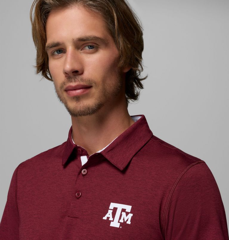 CLG Tech Trail Polo | 627 | M, Color: TAM - Deep Maroon, image 5