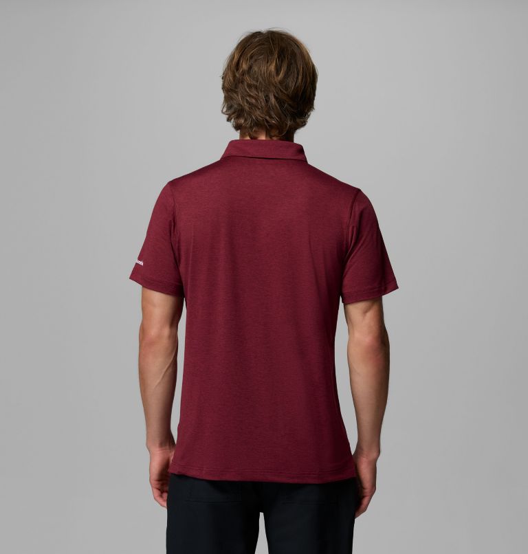 CLG Tech Trail Polo | 627 | M, Color: TAM - Deep Maroon, image 3