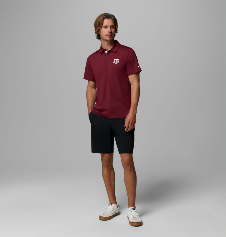 CLG Tech Trail Polo | 627 | M, Color: TAM - Deep Maroon, image 2