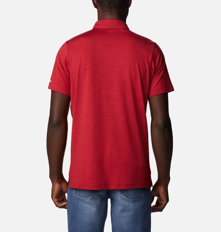 Men's Collegiate Tech Trail Polo - Alabama, Color: ALA - Red Velvet, image 2