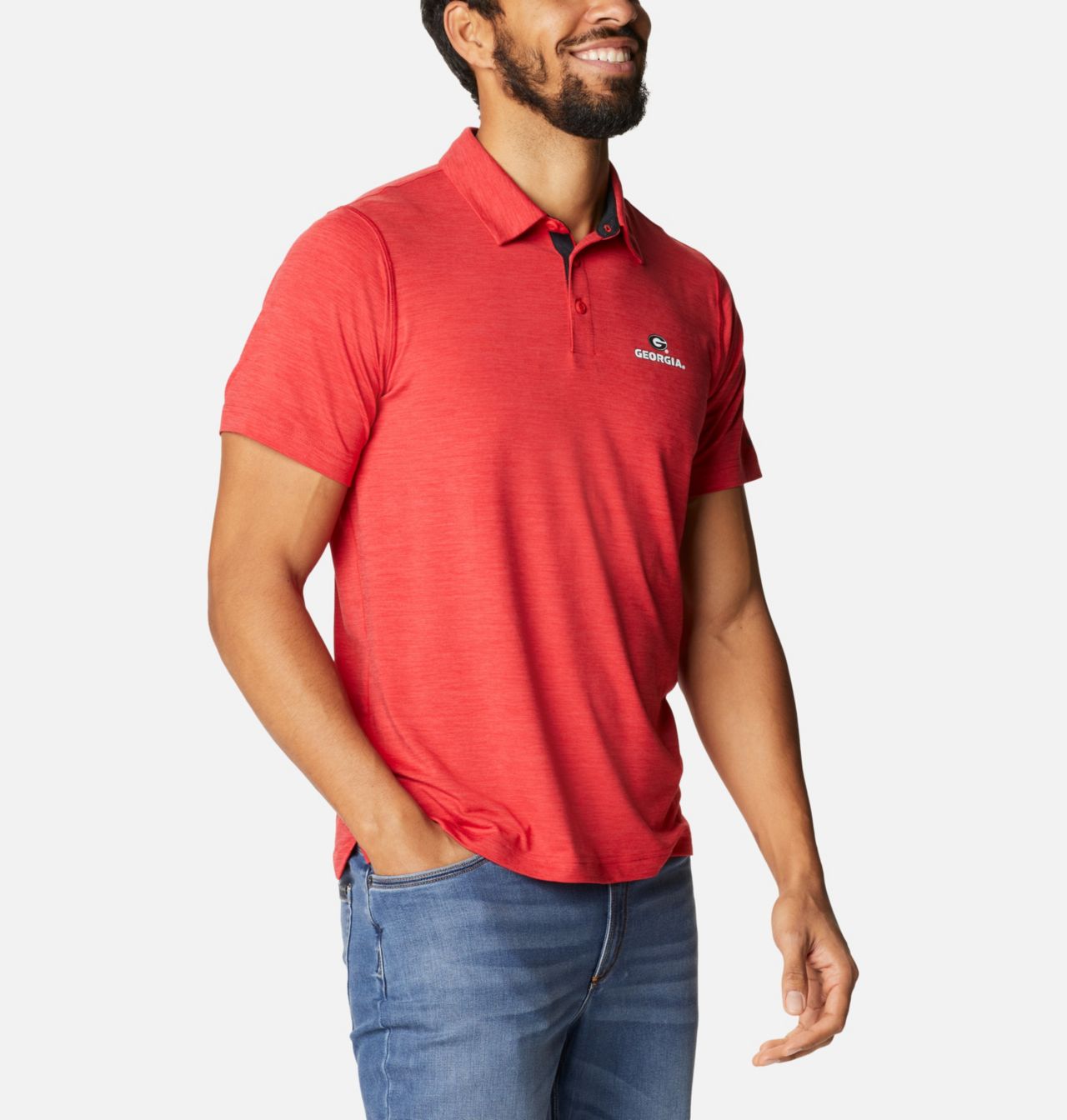 Men's Collegiate Tech Trail™ Polo - Georgia 5