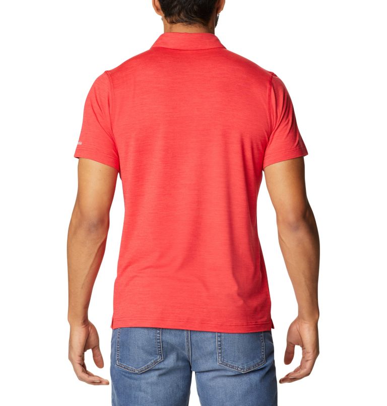 CLG Tech Trail Polo | 695 | L, Color: OS - Intense Red, image 2