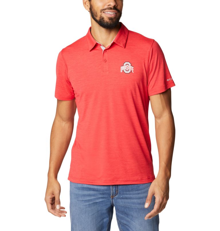 CLG Tech Trail Polo | 695 | L, Color: OS - Intense Red, image 1