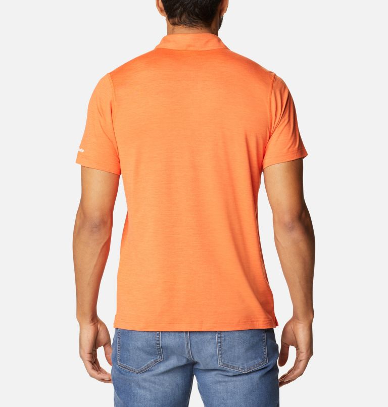 Men's Collegiate Tech Trail Polo - Clemson, Color: CLE - Spark Orange, image 2