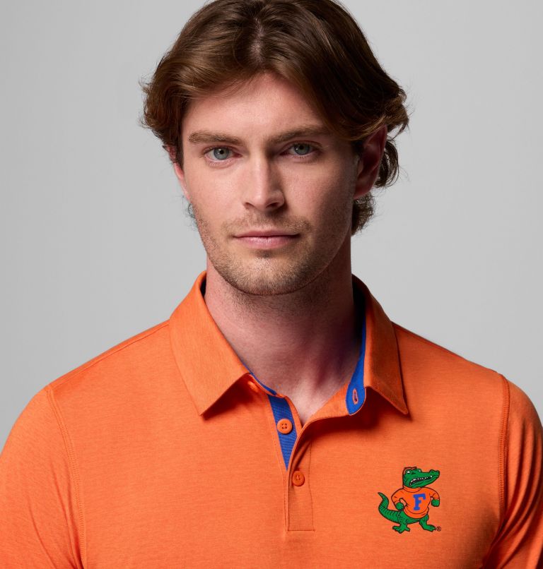 CLG Tech Trail Polo, Color: FLA - Spark Orange, image 5