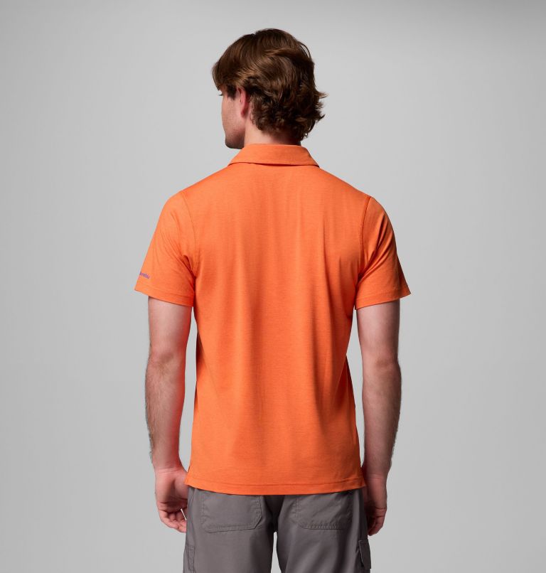 CLG Tech Trail Polo, Color: FLA - Spark Orange, image 3